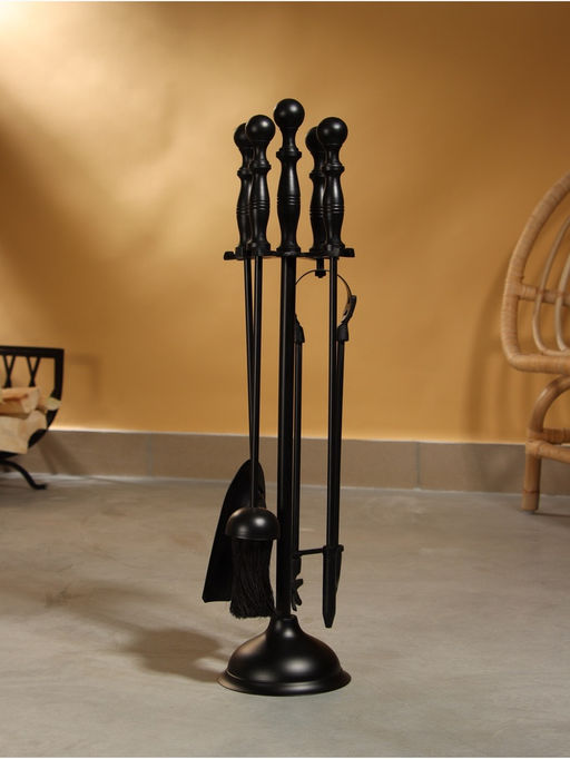 Каминный набор Дым сталь, 4 предмета, 14х14х64 см - Simaland фото 2