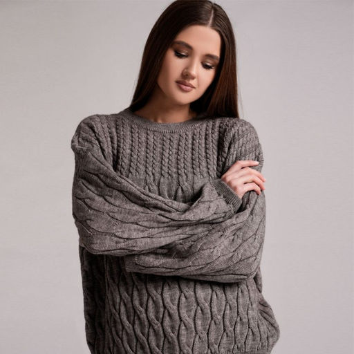 WW-009-1 джемпер женский меланж - Mozart фото 4