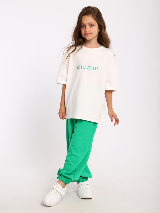 КМ198 Костюм MIU-MIU (зеленый) - Милаша фото 6