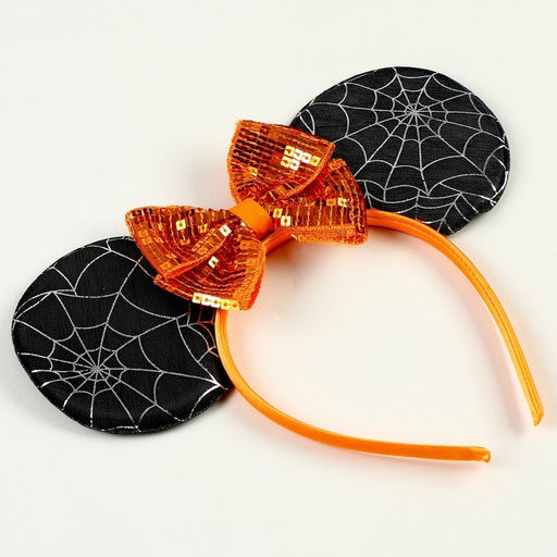 Ободок карнавальный на Хэллоуин «Тыквочка»