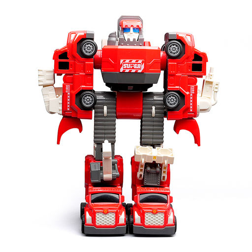 Робот трансформирующийся в пожарную технику, в коробке