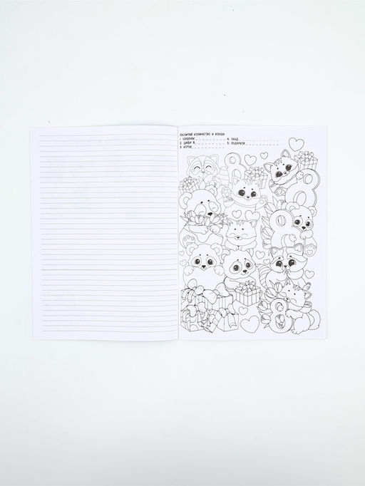 Цена за 4 шт. Блокнот с заданиями А5, 12 л. С 8 марта МИКС