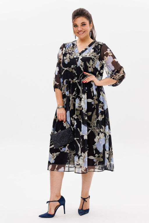 Платье ANELLI 1460 незабудка - Celentano фото 4