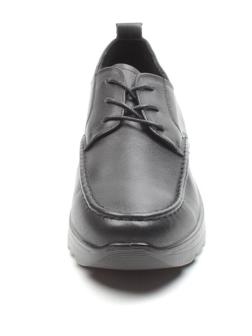 03-5308 BLACK Полуботинки женские (натуральная кожа)