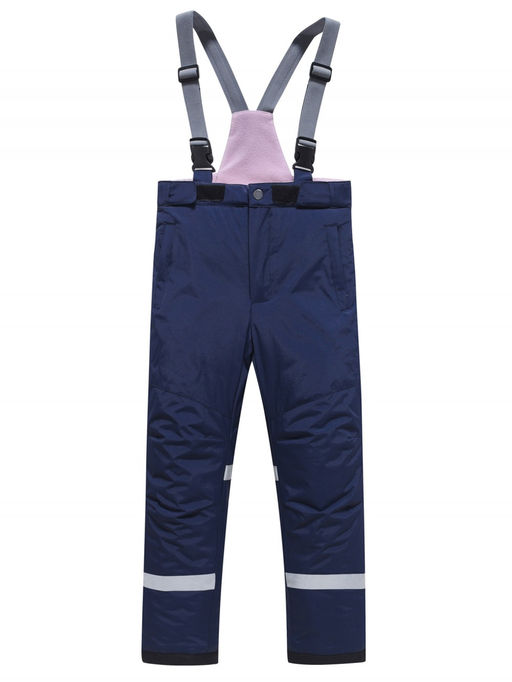 Горнолыжный костюм зимний для девочки серого цвета 9518Sr