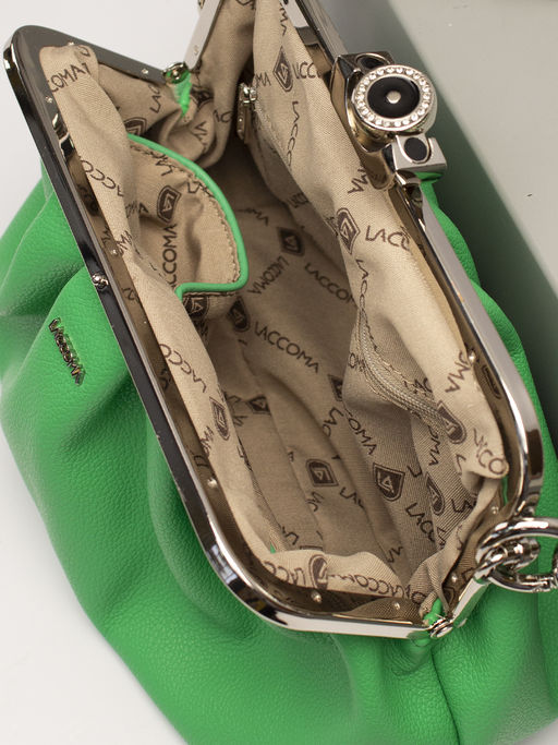 LACCOMA сумка Илария-ЛЦ802-зеленый эко кожа хлопок