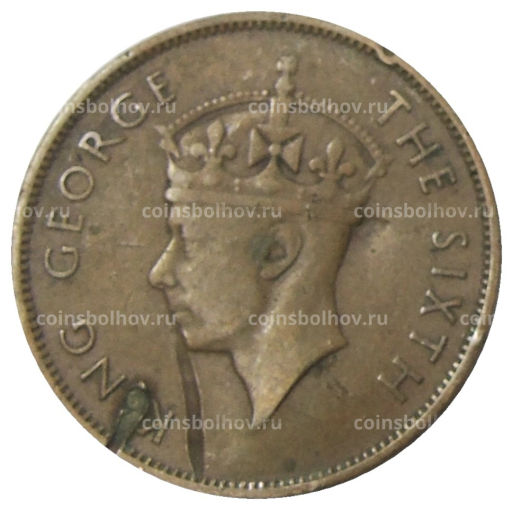 1 цент 1949 года Британский Гондурас
