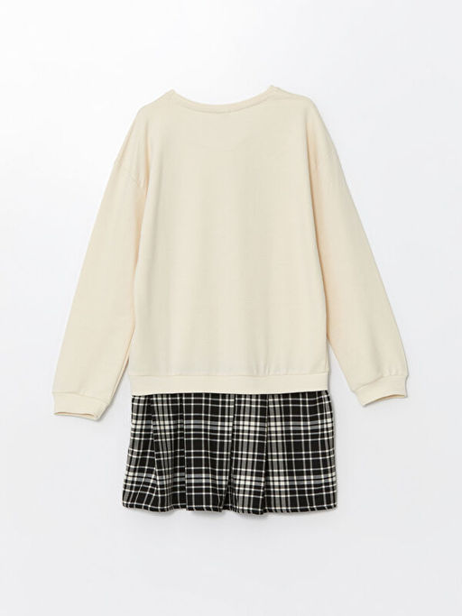 Bisiklet Yaka K?z ?ocuk Elbise - Waikiki фото 3