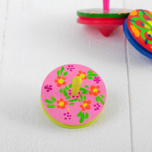 Волчок двойной большой «Расписной», МИКС