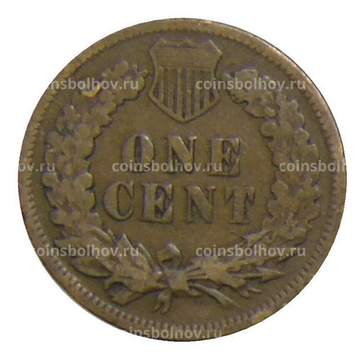 Монета 1 цент 1906 года США