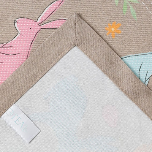 Дорожка пасхальная на стол Этель Зайцы 30х70 см, 100% хл, саржа 190 гр/м2  фото 3