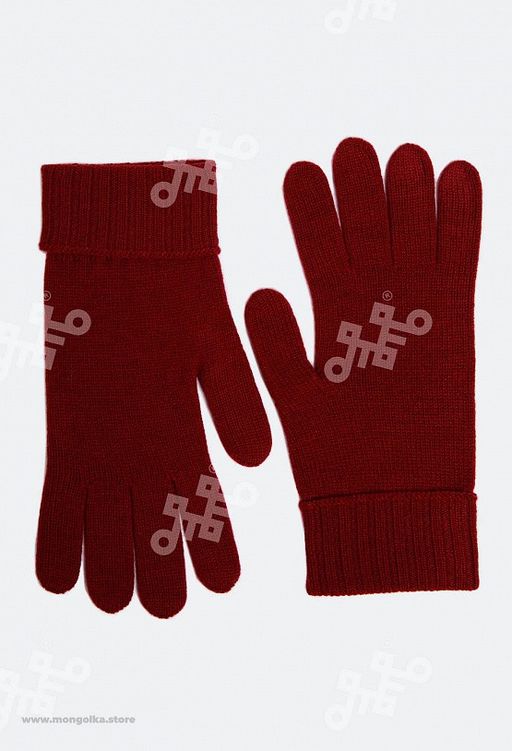 Перчатки кашемировые с подворотом (арт. 06270) - Тод оймс ххк фото 2