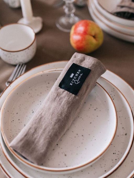 Тарелка Magistro Queil, d=19.8 см, фарфор, белая