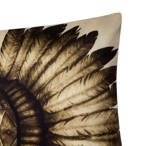 Наволочка декоративная Этель Сова 40х40 см, велюр  фото 2