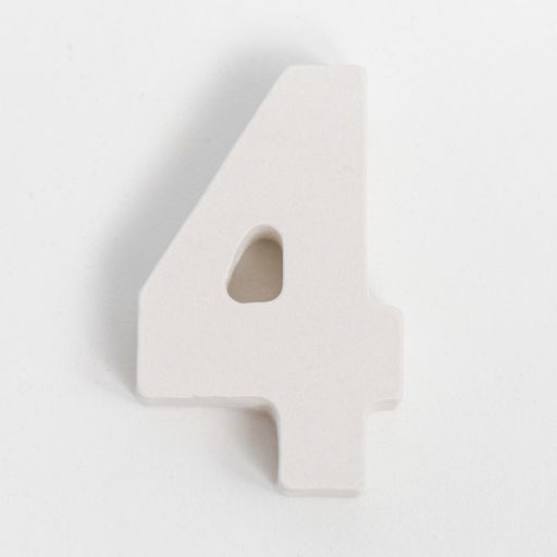 Молд силикон "Цифра 4" 4х2,5 см