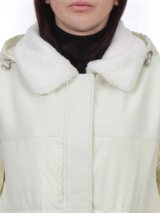 M24-212 MILK Куртка демисезонная женская (100 гр. холлофайбер) - Fashion фото 4