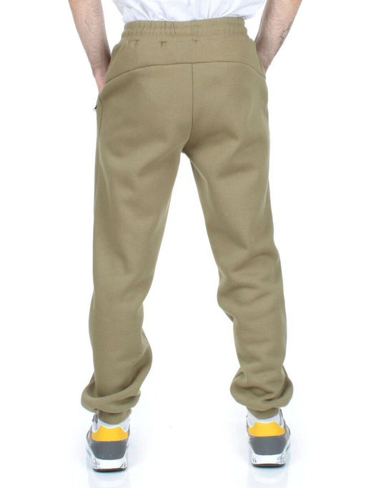 C43BR KHAKI Брюки спортивные мужские (90% хлопок, 10% полиэстер) - Fashion фото 5