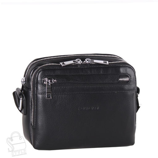 Сумка мужская кожаная 802-1GH black Heanbag