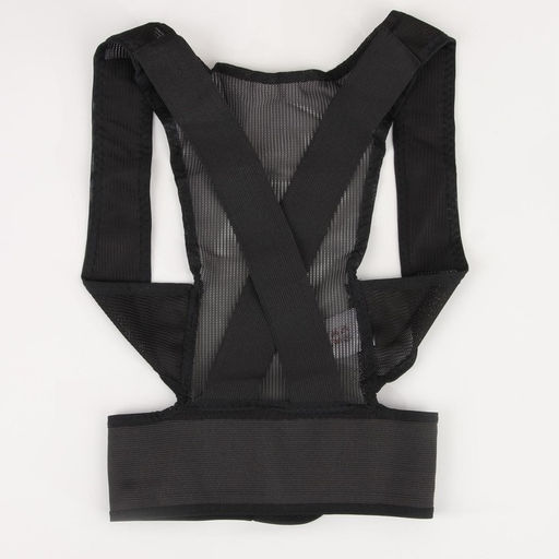 Массажёр-фиксатор для осанки, на липучках, размер L, цвет чёрный - Onlitop фото 5