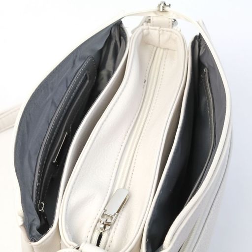 Женская сумка через плечо с пятью отделениями 87009 Вайт 2128-101 - Cidirro фото 4