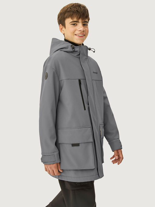 Ветровка 4л16126 серый