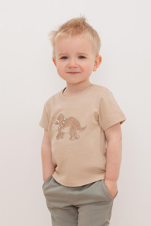 КР 302155/темно-бежевый фуфайка д/мал яс