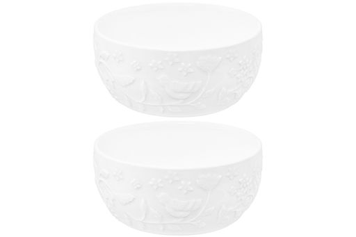 Набор салатников 2 пр. 600 мл 14*14*6,3 см "Птички на ветке"