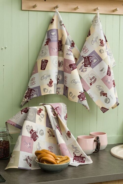 Полотенце 45*70 см. Эспрессо рогожка хлопок 100% - Лен поволжья фото 3