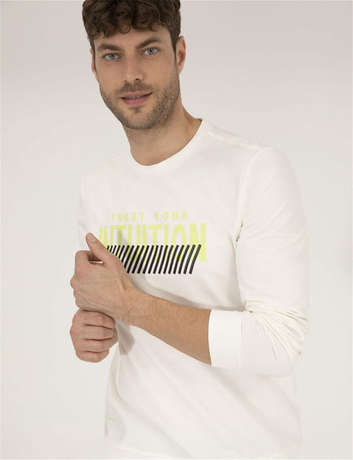 Ekru Sweatshirt - Pierre cardin фото 3