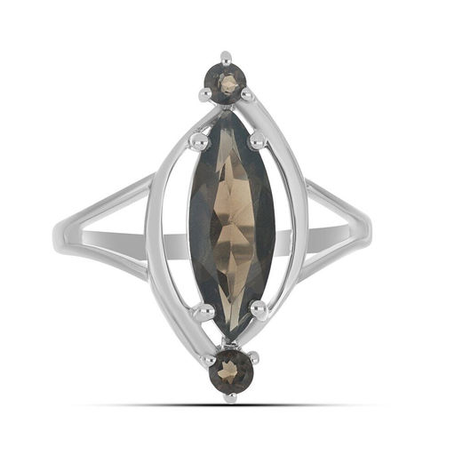 Кольцо, раухтопаз, Паллада