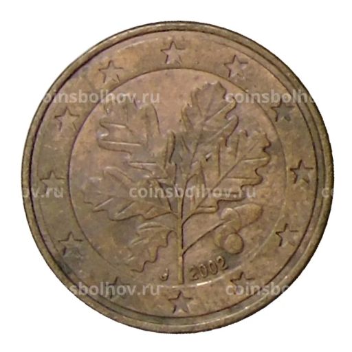 5 евроцентов 2002 года J Германия