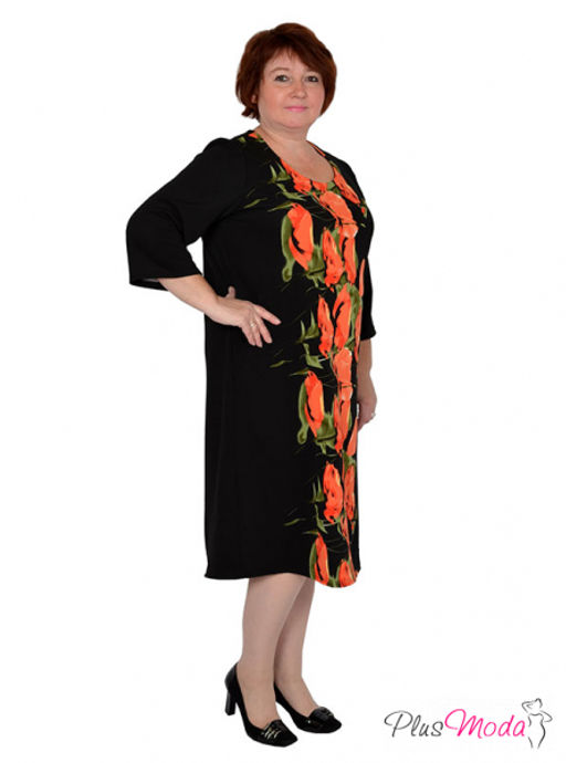 Платье Модель №499 размеры 44-82 - Plusmoda фото 7