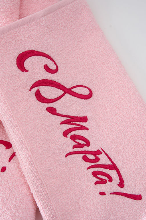 14418/14 "8 марта"полотенце махровое плотность 350гр