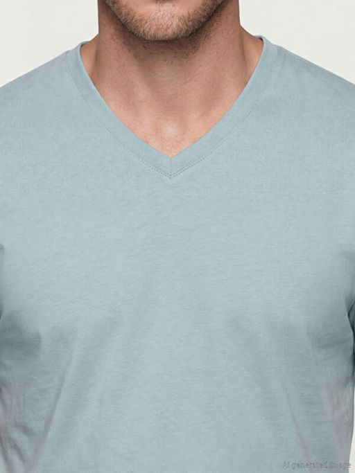 V Yaka Penye Erkek Ti??rt