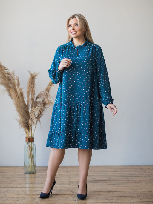 Платье 1394 морская волна - Novita фото 2