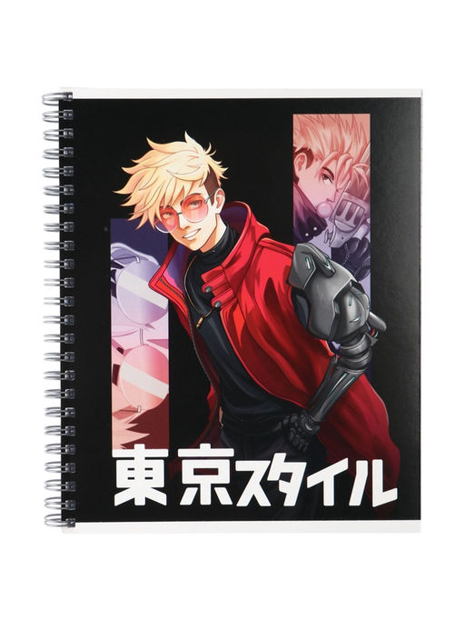 Тетрадь 96 листов в клетку, на гребне Аниме Парень, МИКС - Calligrata фото 5