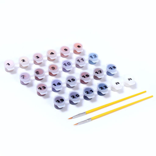 Картина по номерам на картоне «Осенний канал», 40 × 50 см