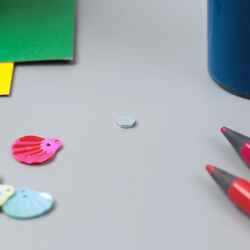 Цена за 250 шт. Магнит технический неодимовый, серебристый, 8×1.2 мм