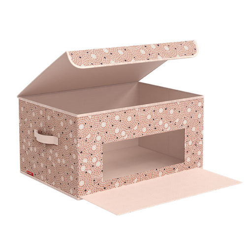 VAL OA-BOX-DDM Короб стеллажный с откидной стенкой, с крышкой, 50*35*25 см, OPUS ROMANO AURA, шт - Valiant фото 10