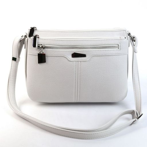 Женская сумка через плечо с тремя отделениями 87008 Вайт 2128-101 - Cidirro фото 2