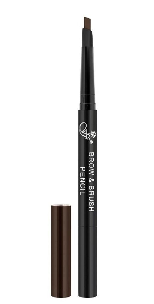 FFleur карандаш BR152 для бровей с щеточкой BROWN  фото 2