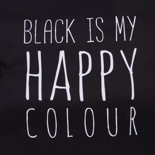 Сумка - шопер в банке, без подклада, без молнии, черная, Black color, 35 х 40 х 0.5 см - Nazamok фото 10
