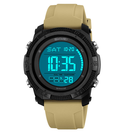 Часы наручные Skmei мужские электронные спортивные 2449coffee