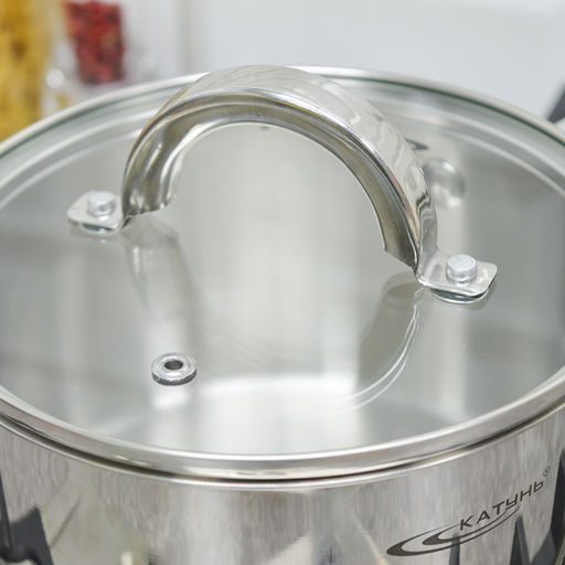 Ковш 1,7 л с/кр ЭТНА 16*9.5 см, клёп ручка арт. КТ21-К