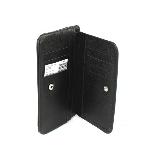 Портмоне мужское Croco-ПР-805 натуральная кожа 3 отд, 4 карм, черный матовый (3) 265472  фото 3