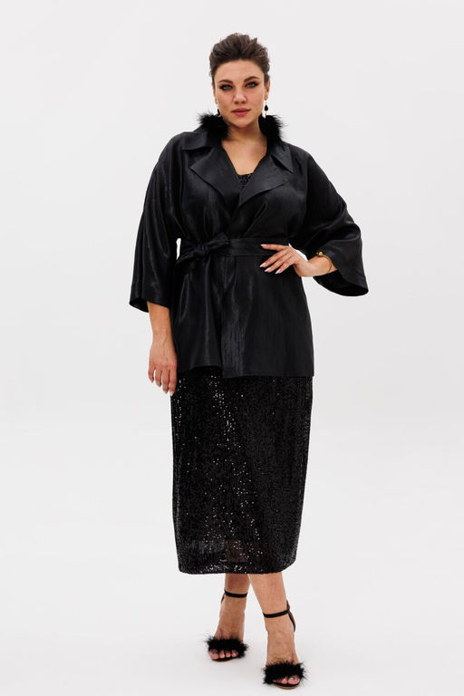 Платье ANELLI 1507 лимузин  фото 8