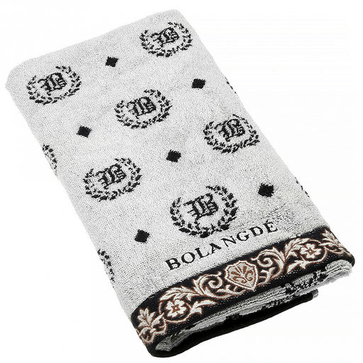 "Missoni-3027" Полотенце махровое 50х90см, плотность 375гр/м2, 100% хлопок, серый, Bolangde (Китай)