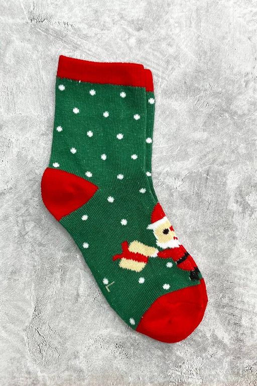 Детские носки 3-5 лет (15-18) см. Christmas Санта - Krumpy фото 3