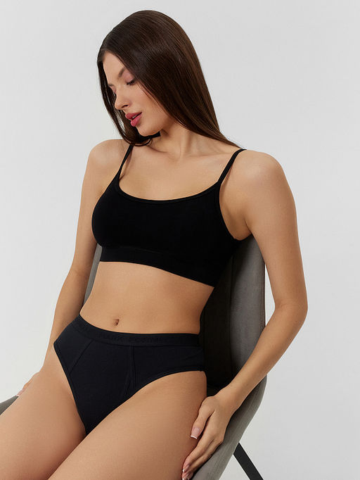 Трусики бразилиана черные в наборе, 3 шт - Mark formelle фото 7