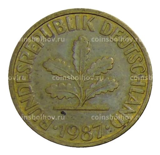 10 пфеннигов 1987 года D Германия